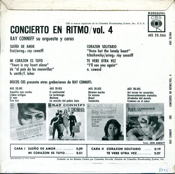 Concierto En Ritmo Vol.4
