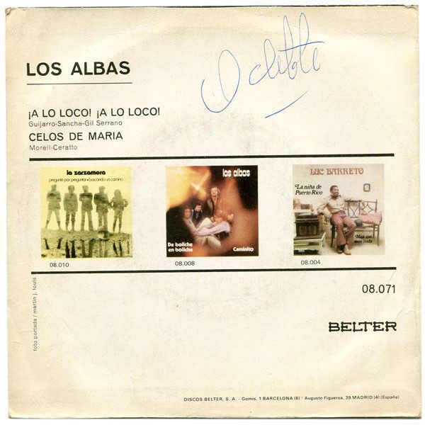 ¡A Lo Loco! ¡A Lo Loco!  / Celos De María