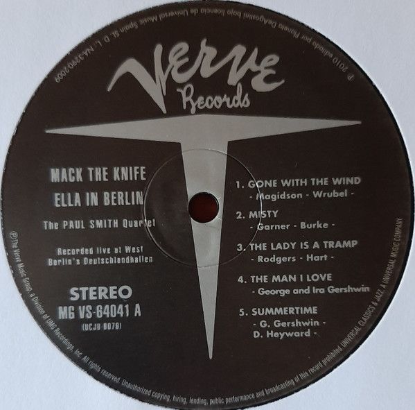 Mack The Knife/Ella In Berlin