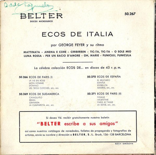 Ecos De Italia