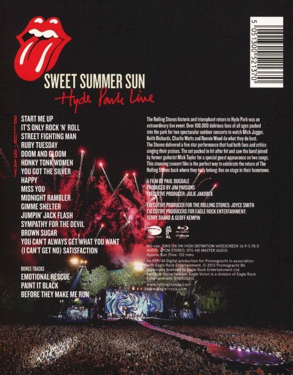 Sweet Summer Sun (Hyde Park Live)
