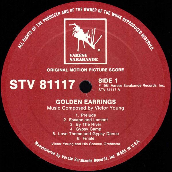 Golden Earrings / Blood And Sand (Original Motion Picture Soundtracks)