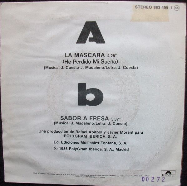 La Mascara (He Perdido Mi Sueño)