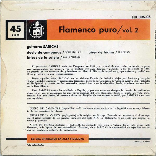 Flamenco Puro, Vol. 2