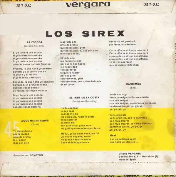 NS03MDI5LmpwZWc-1.jpeg La Escoba / ¡¡ Que Haces Aquí !! / El Tren De La Costa / Cantemos