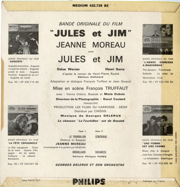 Bande Originale Du Film "Jules Et Jim"