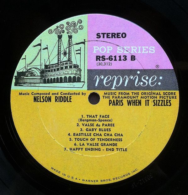 Paris When It Sizzles [Music From The Original Score Of The Paramount Motion Picture]