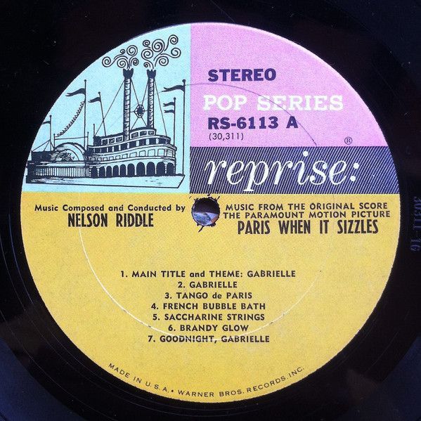 Paris When It Sizzles [Music From The Original Score Of The Paramount Motion Picture]