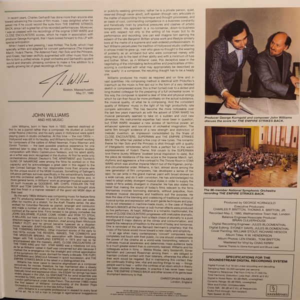 The Empire Strikes Back (Symphonic Suite From The Original Motion Picture Score)