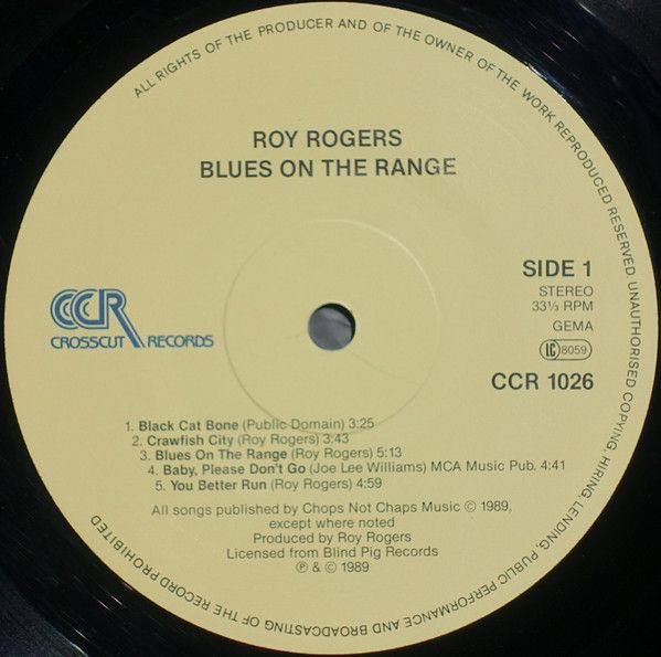 Blues On The Range