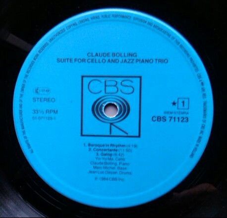 Suite For Cello & Jazz Piano Trio