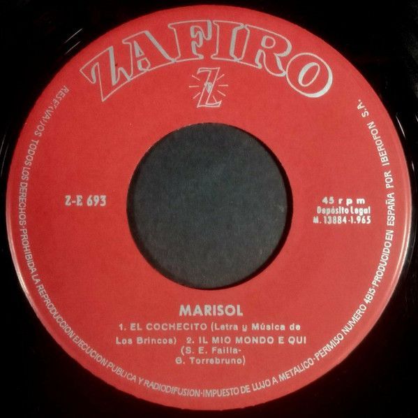 El Cochecito / Il Mio Mondo E Qui / Cabriola / Ya No Me Importas Nada