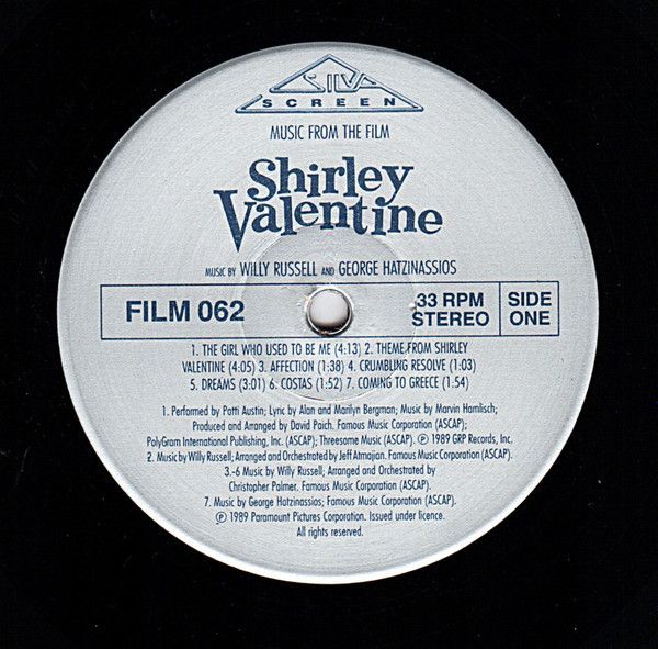 Shirley Valentine (Music From The Film)