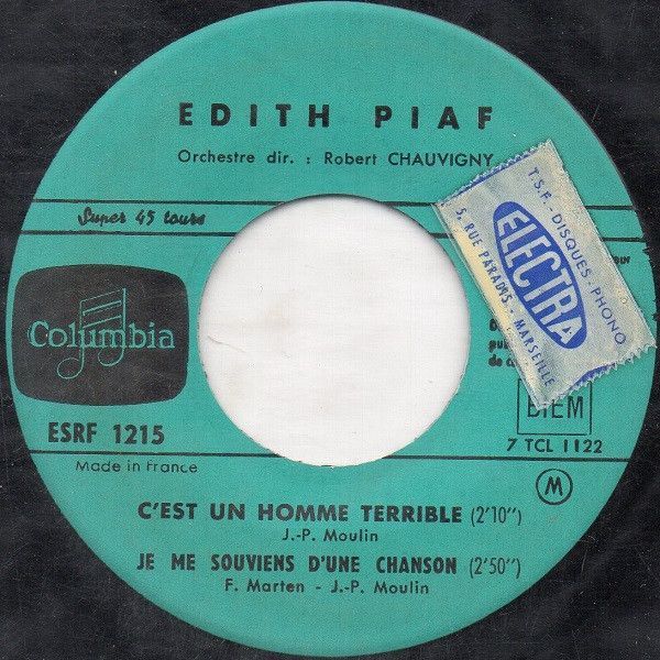 C'Est Un Homme Terrible / Je Me Souviens D'Une Chanson / Tatave