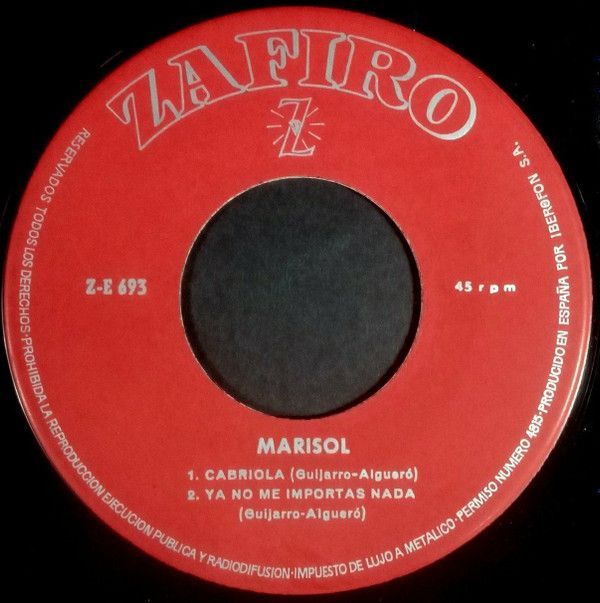 El Cochecito / Il Mio Mondo E Qui / Cabriola / Ya No Me Importas Nada