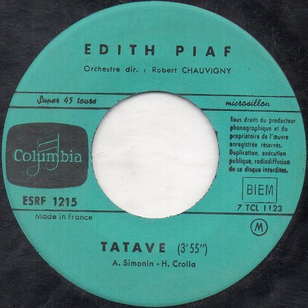 C'Est Un Homme Terrible / Je Me Souviens D'Une Chanson / Tatave