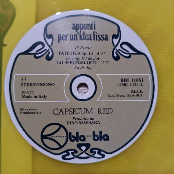 Appunti Per Un'Idea Fissa