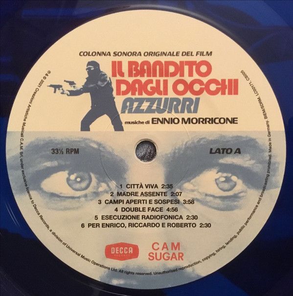 NjctNDM4OC5qcGVn.jpeg (Colonna Sonora Originale Del Film) Il Bandito Dagli Occhi Azzurri