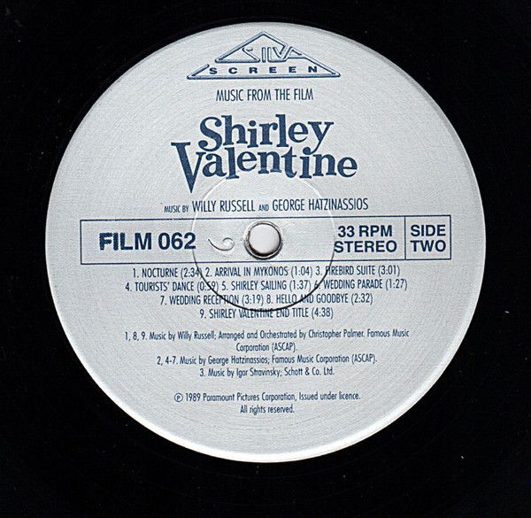 Shirley Valentine (Music From The Film)
