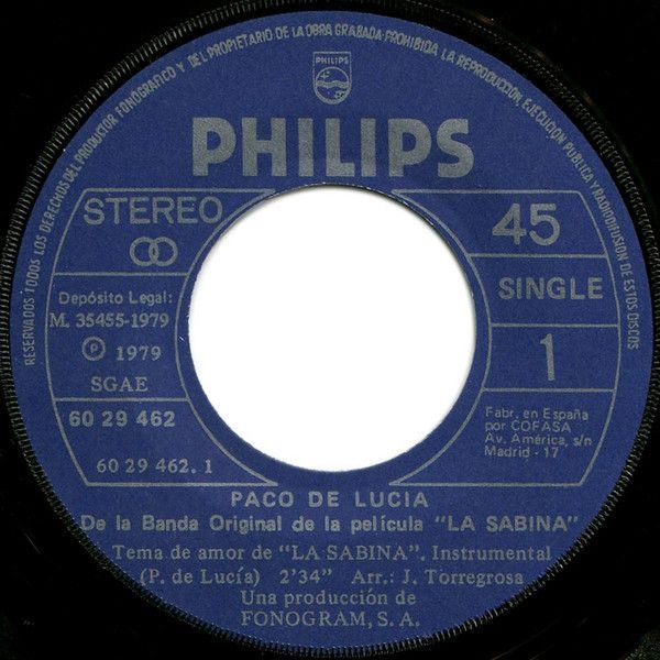 Tema De Amor (Banda Sonora Original De La Película "La Sabina")
