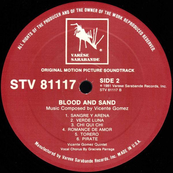 Golden Earrings / Blood And Sand (Original Motion Picture Soundtracks)