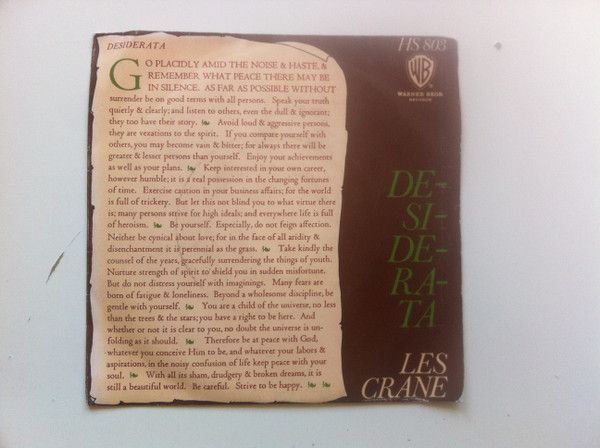 Desiderata