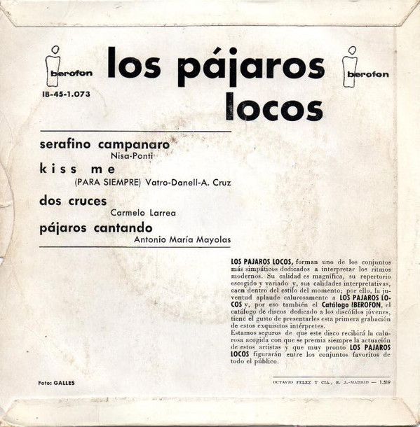 Serafino Campanaro / Para Siempre / Dos Cruces / Pájaros Cantando