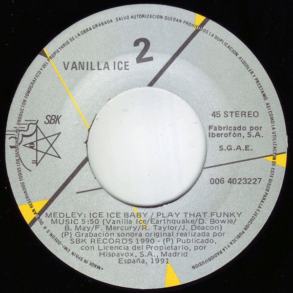Medley: Ice Ice Baby / Play That Funky Music