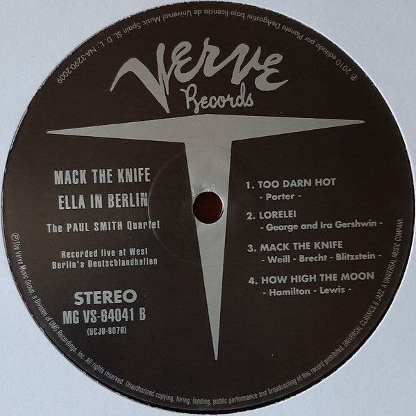 Mack The Knife/Ella In Berlin