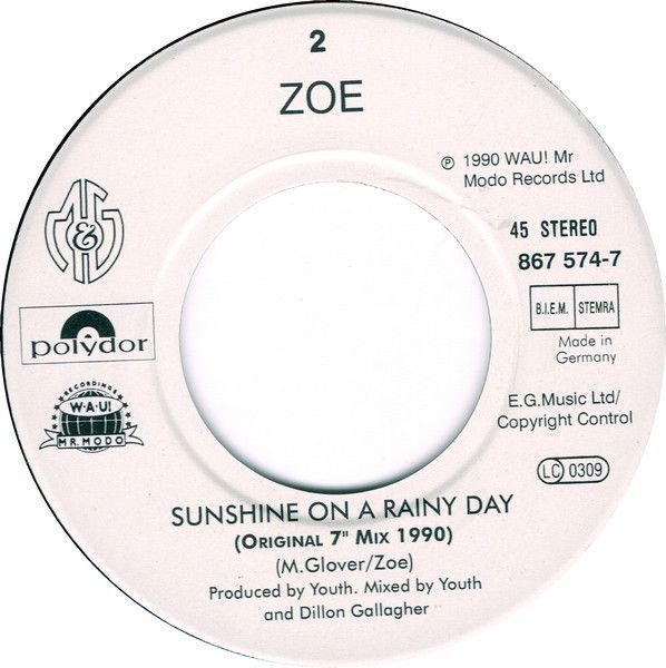 Sunshine On A Rainy Day