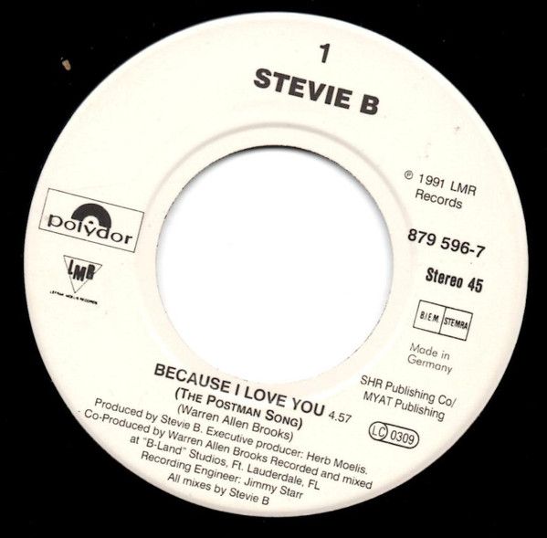 Because I Love You (The Postman Song)