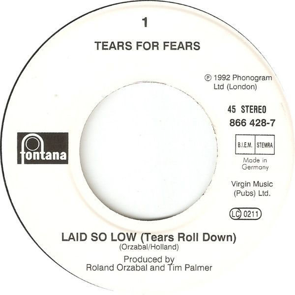 Laid So Low (Tears Roll Down)