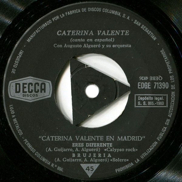 Caterina Valente En Madrid