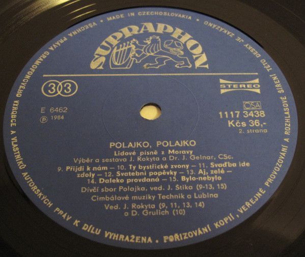 Polajko, Polajko - Songs From The Moravia