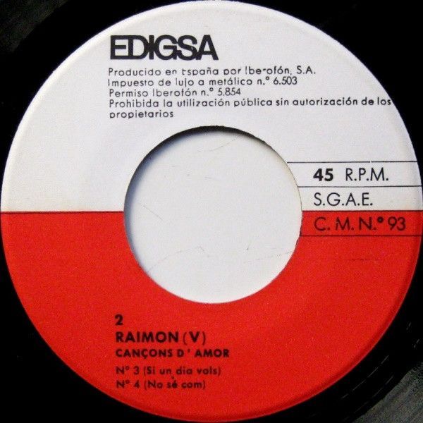(V) Cançons D'Amor