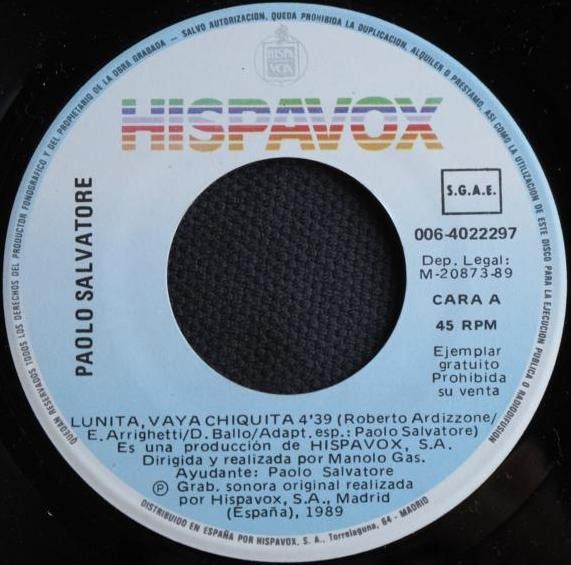 Lunita, Vaya Chiquita