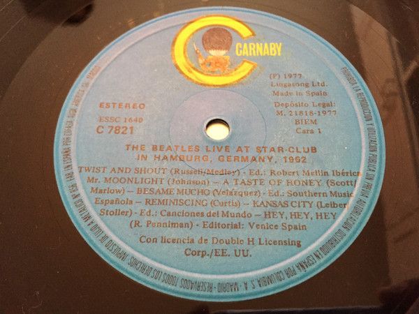 Live! At The Star-Club In Hamburg, Germany; 1962