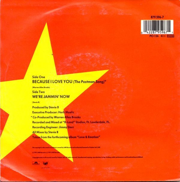 Because I Love You (The Postman Song)