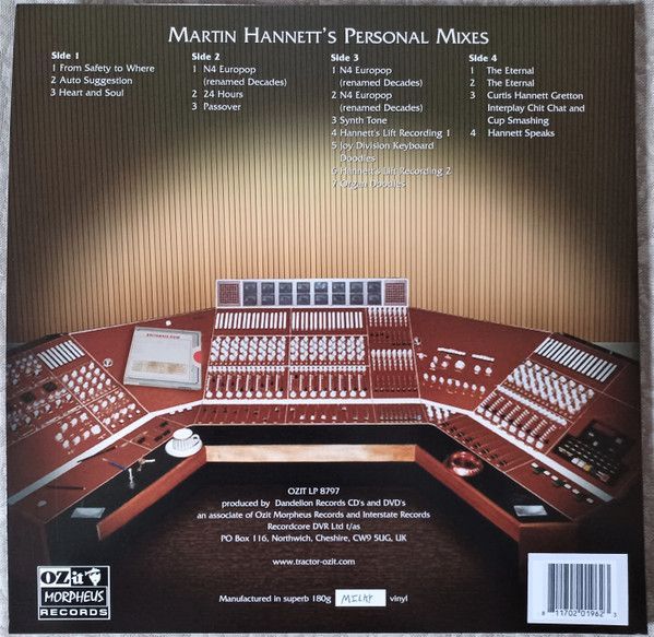 Martin Hannett's Personal Mixes
