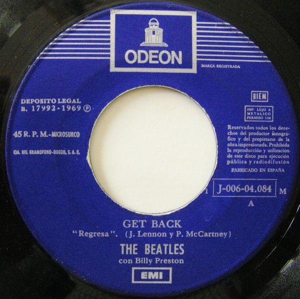 Get Back / Don't Let Me Down