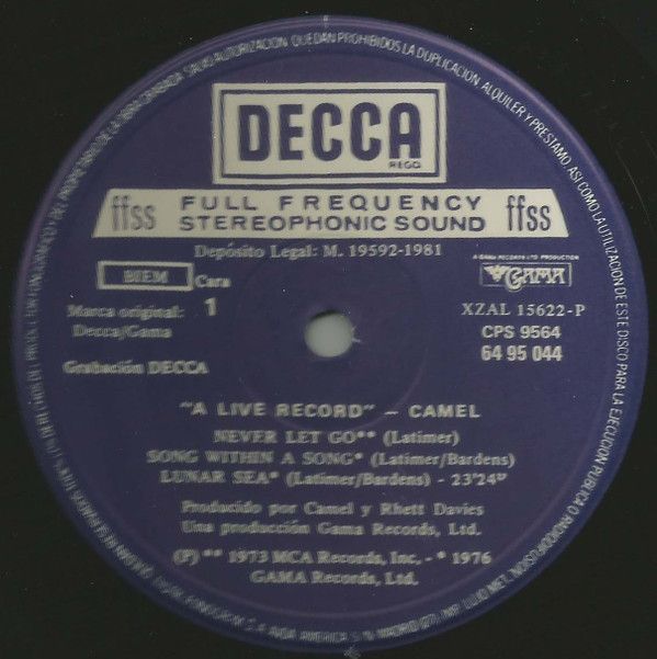 A Live Record