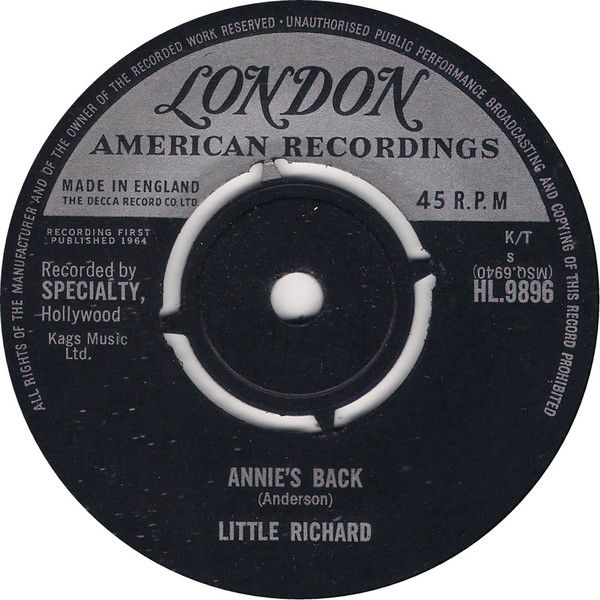 Bama Lama Bama Loo / Annie's Back