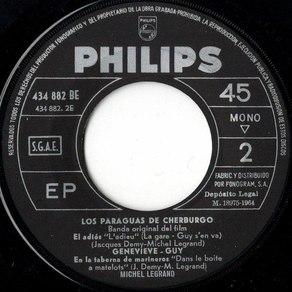 Banda Original De La Película: Los Paraguas De Cherburgo