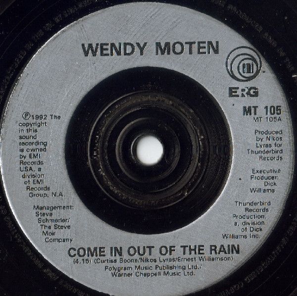 Come In Out Of The Rain