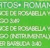 Romance De Rosabella Y Domingo
