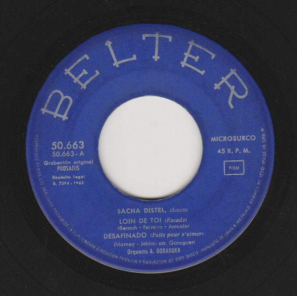 Sacha Distel Chante
