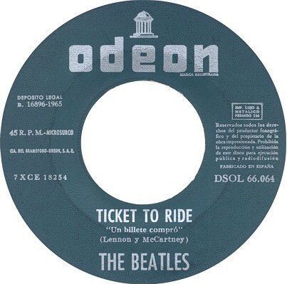 Ticket To Ride / Yes It Is
