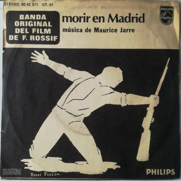 Morir En Madrid. Banda Original Del Film de F. Rossi