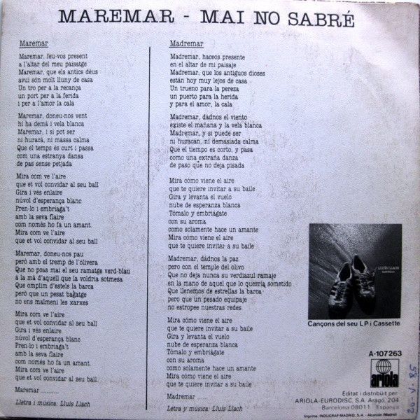 OS01OTc0LmpwZWc.jpeg Maremar / Mai No Sabré