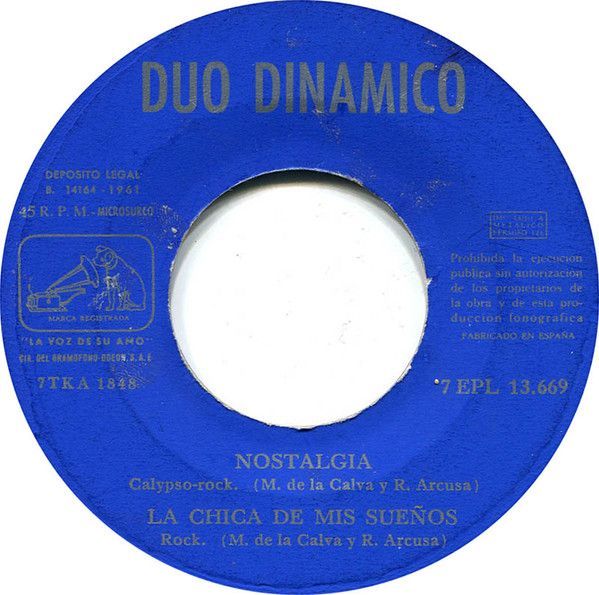 OS02NDQ3LmpwZWc-1.jpeg Nostalgia / La Chica De Mis Sueños / Rock 'n' Roll De La Alegria / Un Nuevo Romance